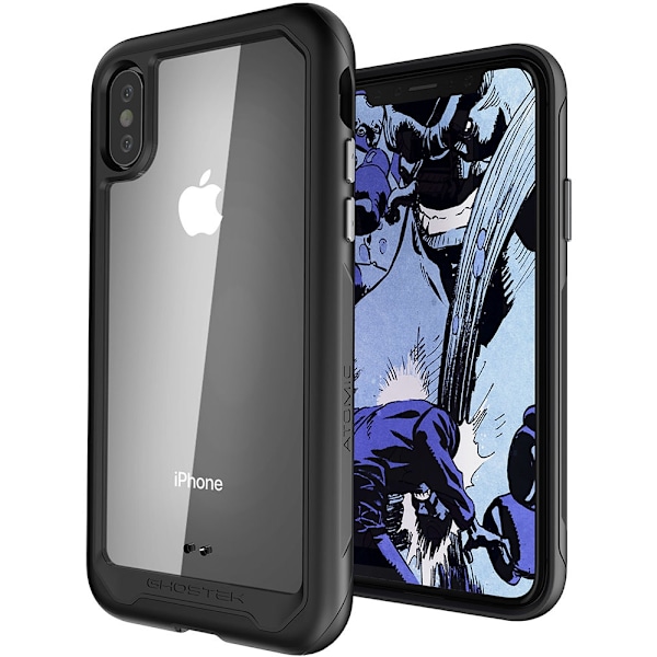 Ghostek Atmoic Slim 2 Skal till Apple iPhone XS Max - Svart Svart