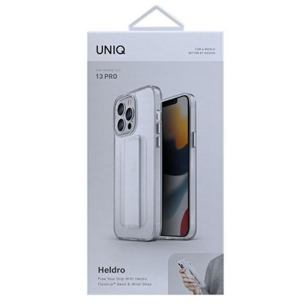 UNIQ Heldro Skal iPhone 13 / 13 Pro - Clear