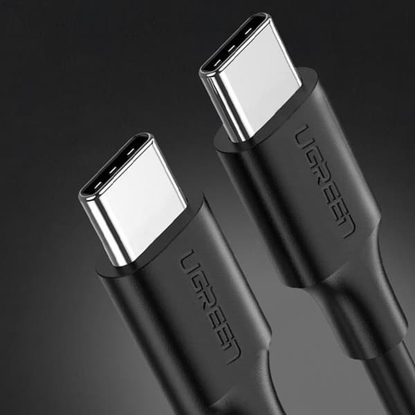 Ugreen USB-C til USB-C Kabel 1m - Sort Svart