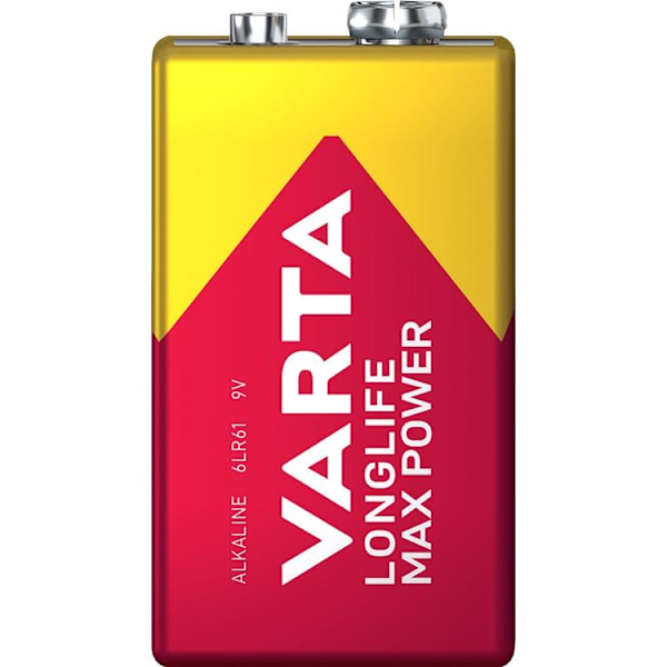 Varta Longlife Max Power 9V Batteri