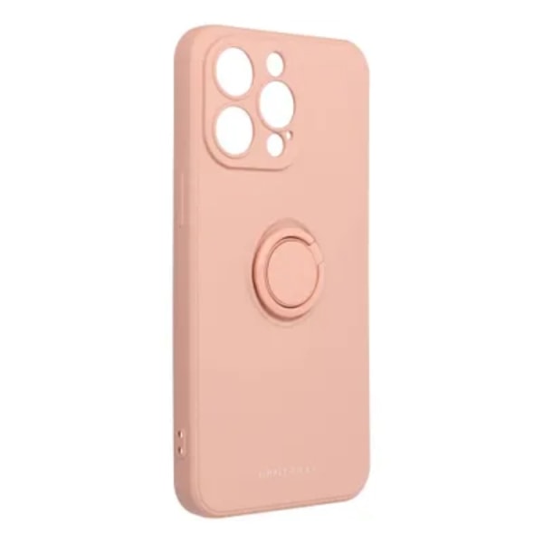 Roar iPhone 15 Pro Mobilcover Ringholder Amber - Rosa