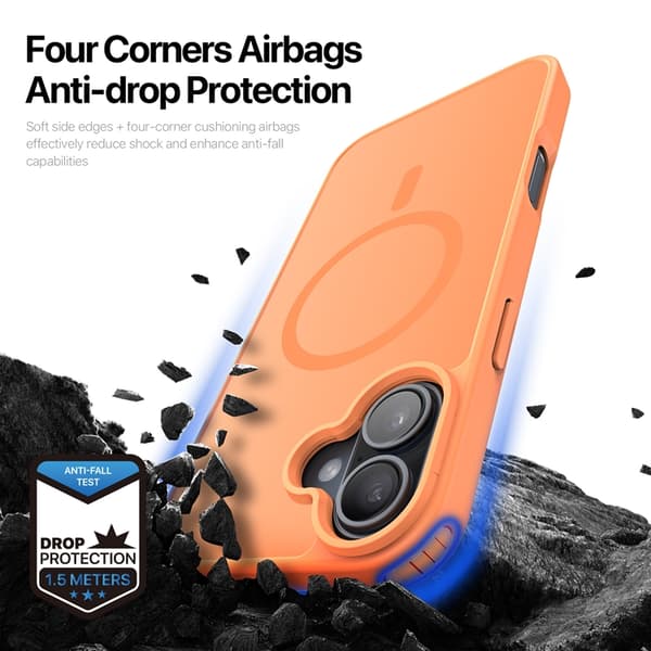 Dux Ducis Mobilskal till iPhone 17 MagSafe Yind - Orange Orange