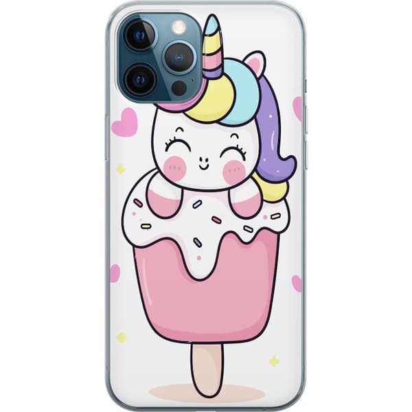 Telefontaske til Apple iPhone 12 Pro med Happy Unicorn