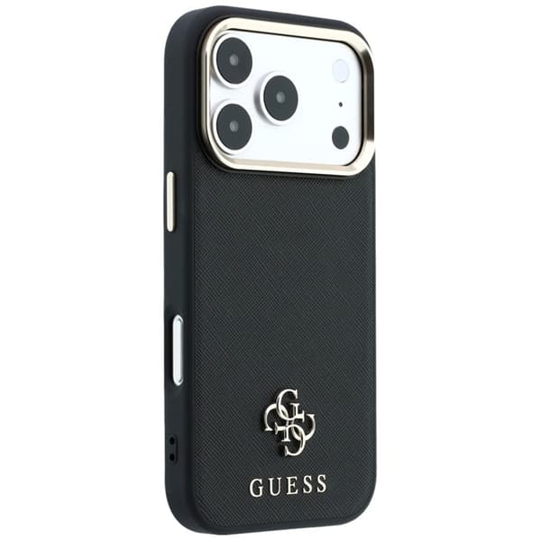 Guess Mobilskal För iPhone 18 Pro Max/17 Pro Max Magsafe Saffiano Small 4G Logo