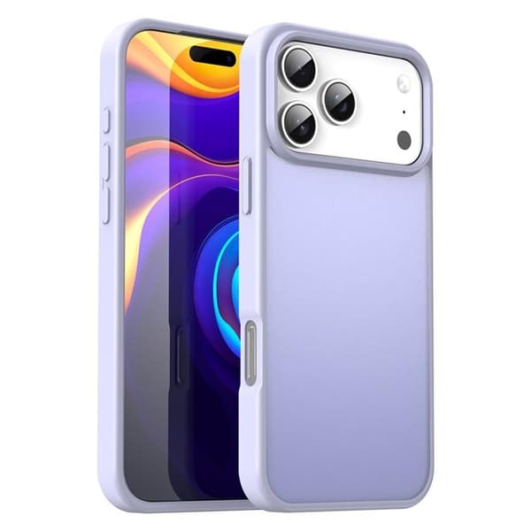 Mobilskal till iPhone 17 Pro Max Skin Touch Matte - Lila Lila