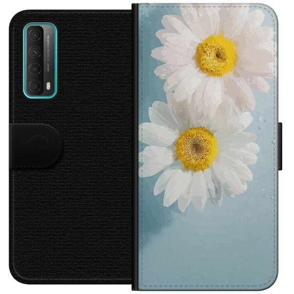 Pungcover til Huawei P smart 2021 med Sommerblomster