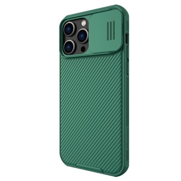Nillkin iPhone 14 Pro Max Skal CamShield Pro (PC Och TPU) - Grön Grön