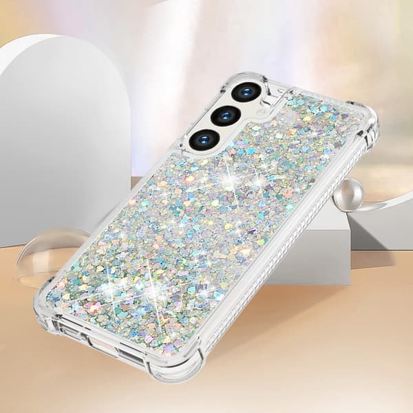 Mobilskal för Samsung Galaxy S26 Plus TPU Glitter Shockproof - Silver