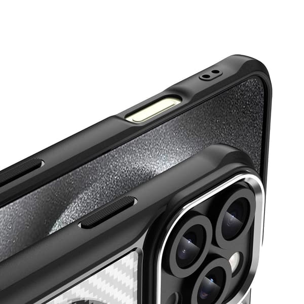 Telefontaske til iPhone 16 Pro MagSafe Silicone Leading - Sort Black