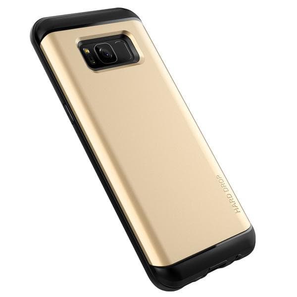 Holdbart Verus Hard Drop Taske til Samsung Galaxy S8 Plus - Guld Guld