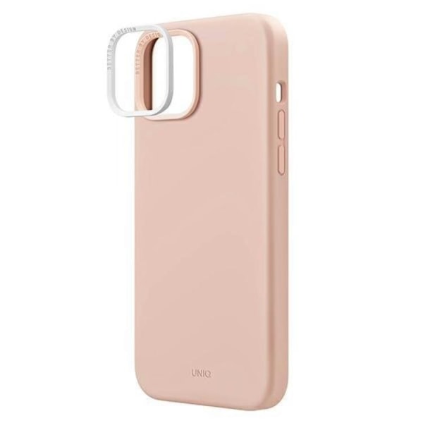 Uniq iPhone 14 Plus Mobiskal Lino - Rosa