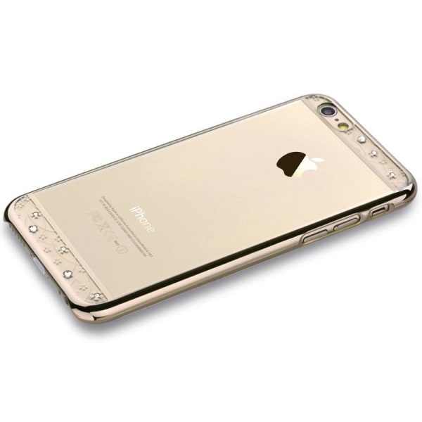 Comma BaksideSkal till Apple iPhone 6 / 6S  - Bling Guld Gul