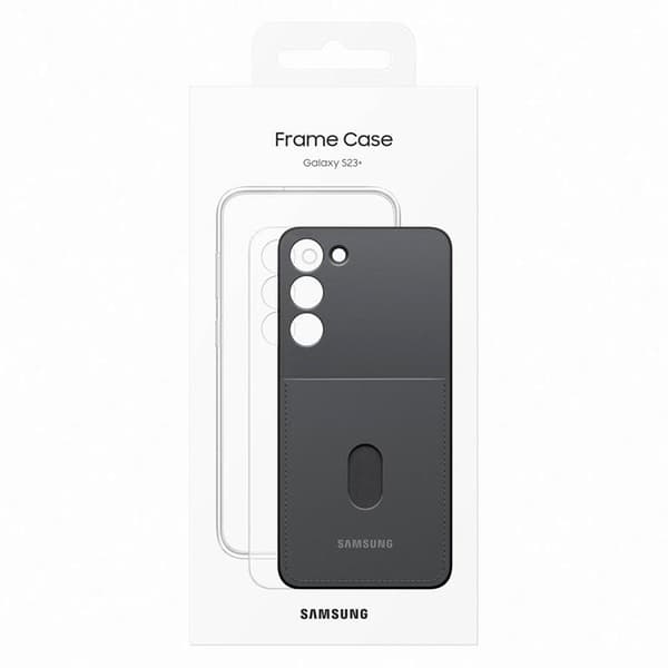 Samsung Galaxy S23 Plus Skal Frame Cover - Sort Svart