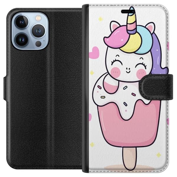 Pung Taske til Apple iPhone 13 Pro Max med Happy Unicorn