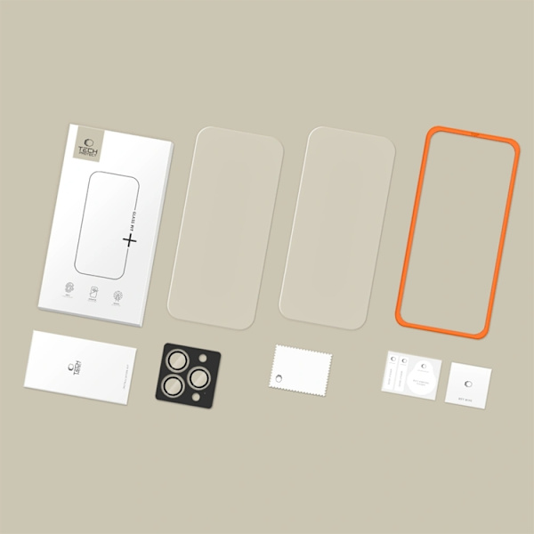 Tech-Protect [3-Pack] iPhone 16 Pro Max/17 Pro Max Härdat Glas Skärmskydd Transparent