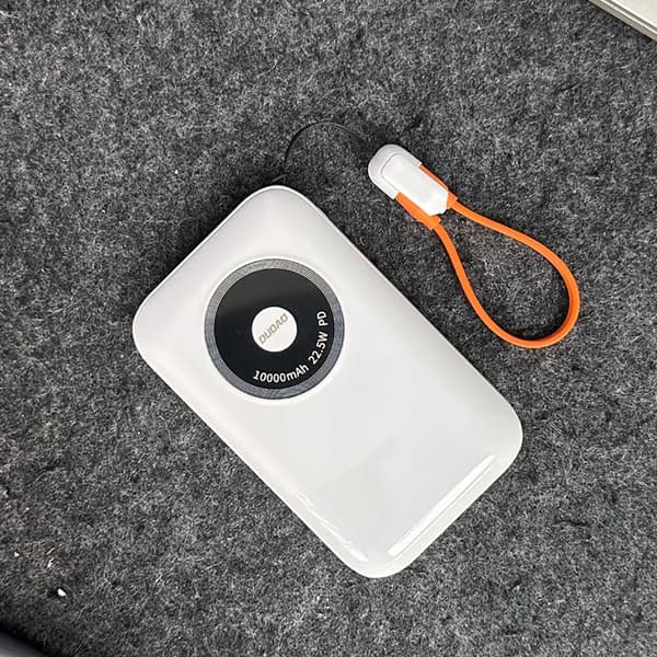 Dudao Powerbank 10000mAh 22.5W USB-A/USB-C - Beige Beige