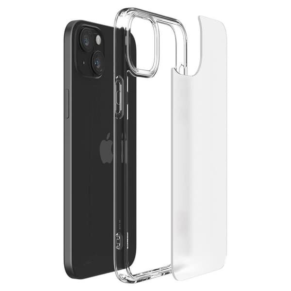 Spigen iPhone 15 Plus -puhelinkuori Ultra Hybrid - läpinäkyvä Transparent