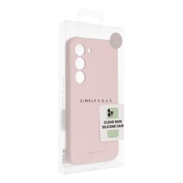 Roar Samsung Galaxy A54 5G Mobilskal Roar Cloud Skin - Lysrosa Rosa