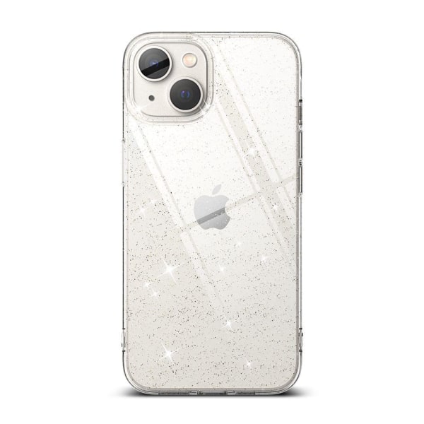 RINGKE iPhone 14 Skal Air - Glitter Clear