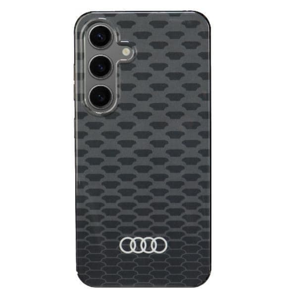 Audi Mobilskal till Galaxy S24 Magsafe Stitching Pattern - Svart Svart