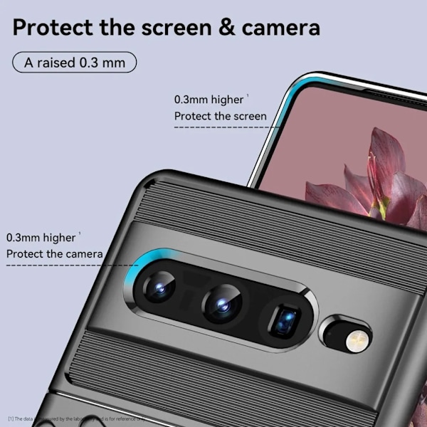 Google Pixel 7 Pro Mobilskal - Svart Svart