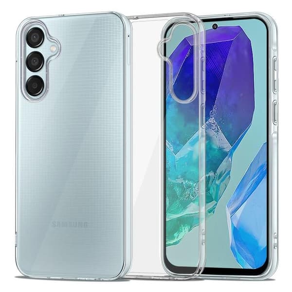 Tech-Protect Mobilskal till Galaxy M15 Flexair - Transparent Svart