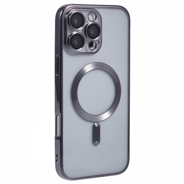 X-LEVEL Mobilskal till iPhone 16 Pro MagSafe Full Kamera Skydd Grå
