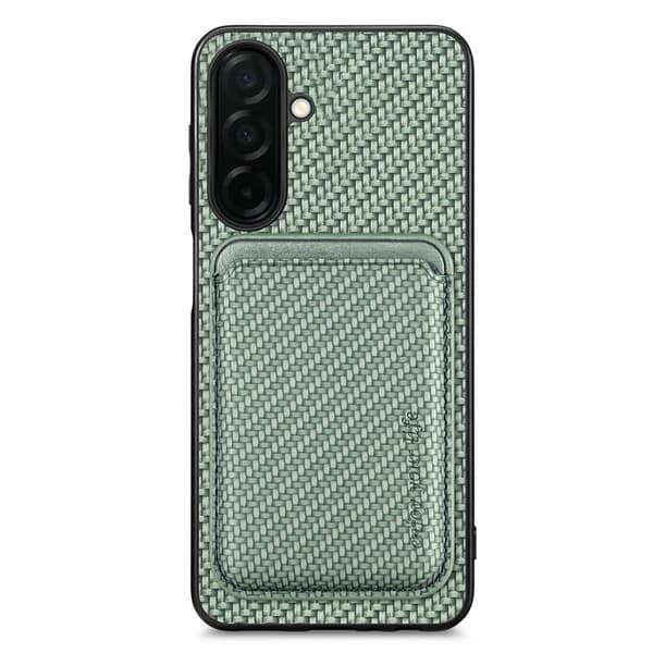 Mobilskal för Samsung Galaxy S26 Plus Magnetiskt med kortfack - Grön