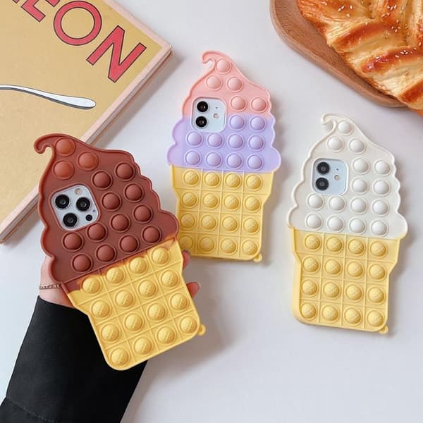 Ice Cream Skal iPhone 11 - Rosa/Lila Rosa