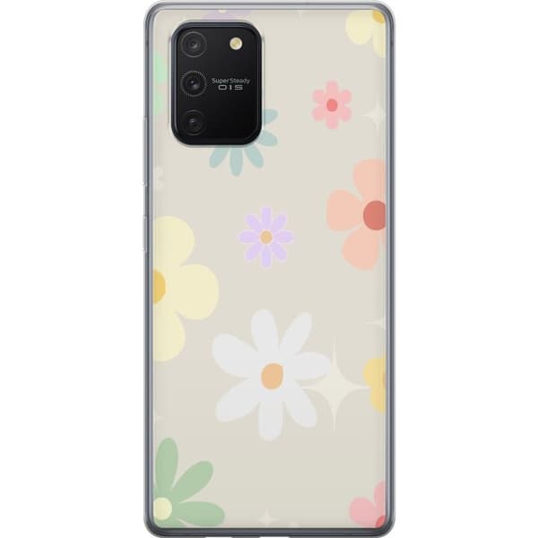 Mobilskal till Samsung Galaxy S10 Lite med fejdande blommor