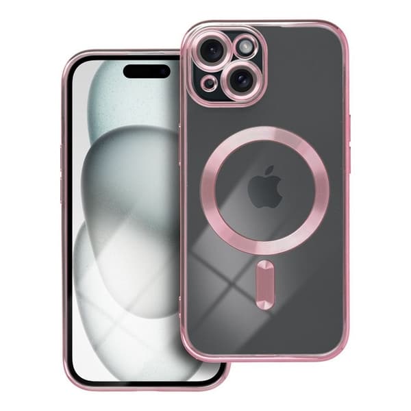 Mobilskal till iPhone 15 MagSafe Electro - Rose Guld Roséguld