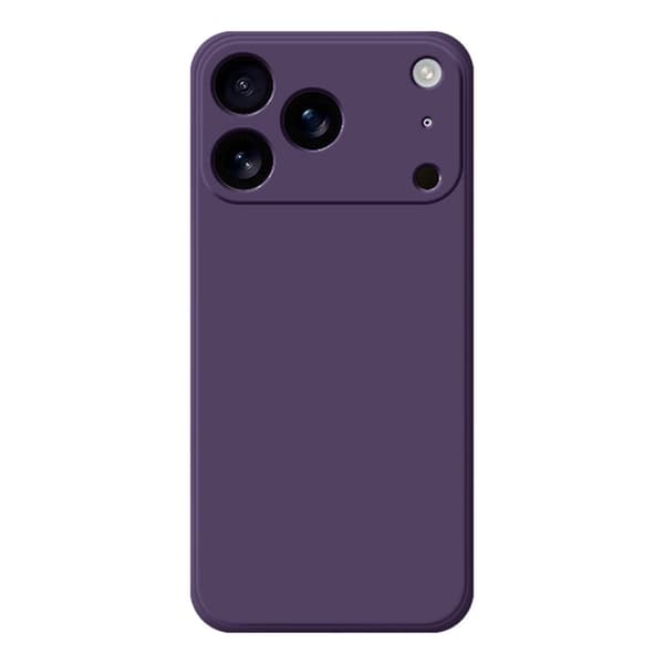 Mobilskal till iPhone 17 Pro Max TPU Straight Edge - Lila Lila