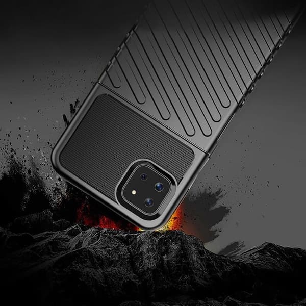 Thunder Flexible Skal Galaxy A22 - Sininen Blue