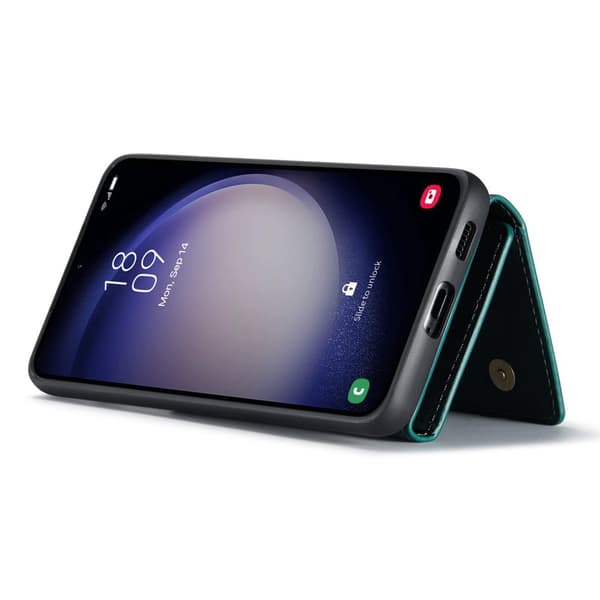 DG.Ming Plånboksfodral för Samsung Galaxy S26 Plus Magnetiskt PU + TPU - Grön