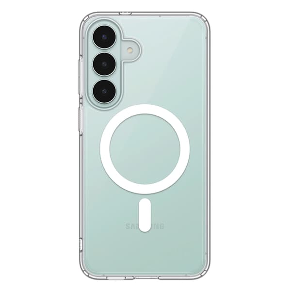Spigen Mobilskal För Galaxy S26 FE Magsafe Ultra Hybrid - Clear/Vit