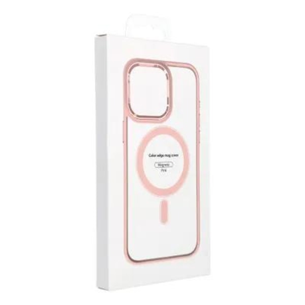 iPhone 15 Pro Max Mobilskal Magsafe Color Edge - Rosa