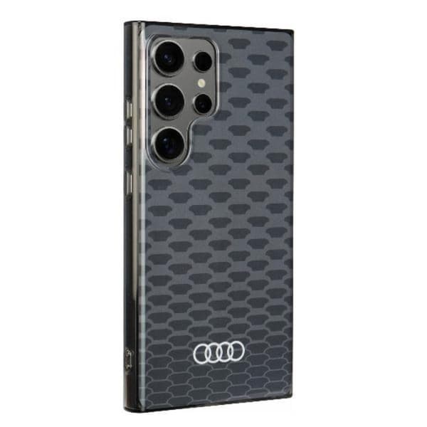 Audi Mobilskal till Galaxy S24 Ultra Magsafe Stitching Pattern - Svart Svart