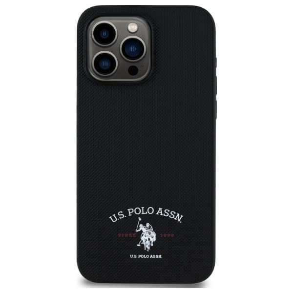 US Polo Mobilskal till iPhone 15 Pro Max Printed DH Logo - Svart