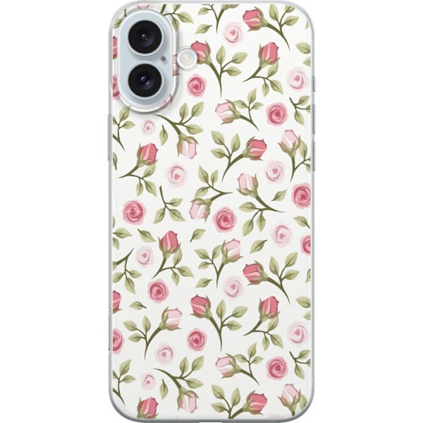 Mobilskal till Apple iPhone 16 Plus med Blommigt