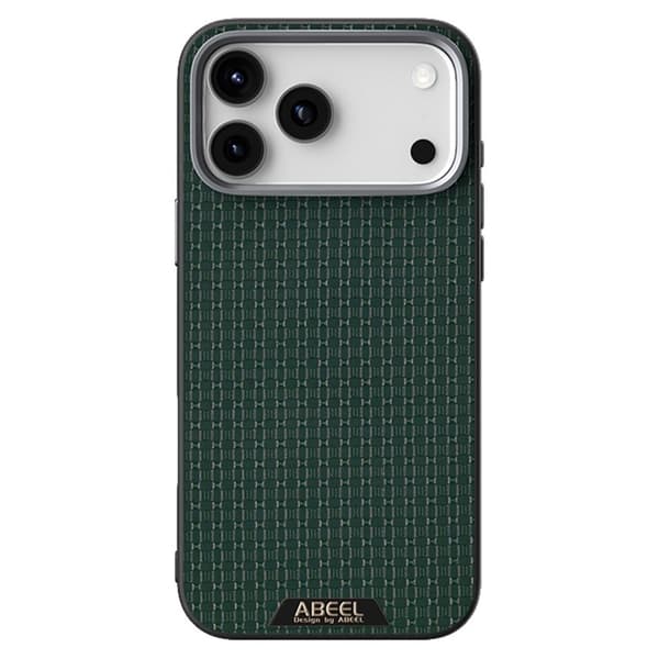 ABEEL Mobilskal till iPhone 17 Pro Max MagSafe Äkta Läder Grön