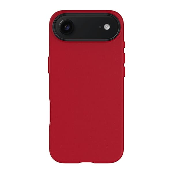 KZDOO Mobilskal till iPhone Air MagSafe PU + PC Shockproof Röd