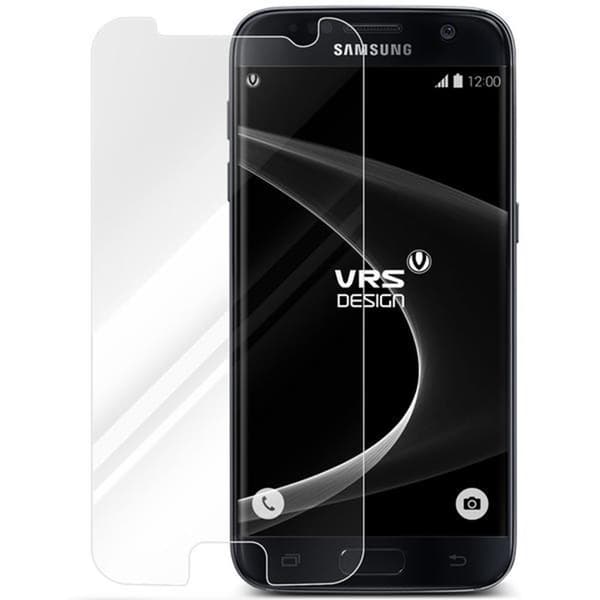 2 X Verus Design Hærdet Glas Skærmbeskyttelse til Samsung Galaxy S7 E Transparent