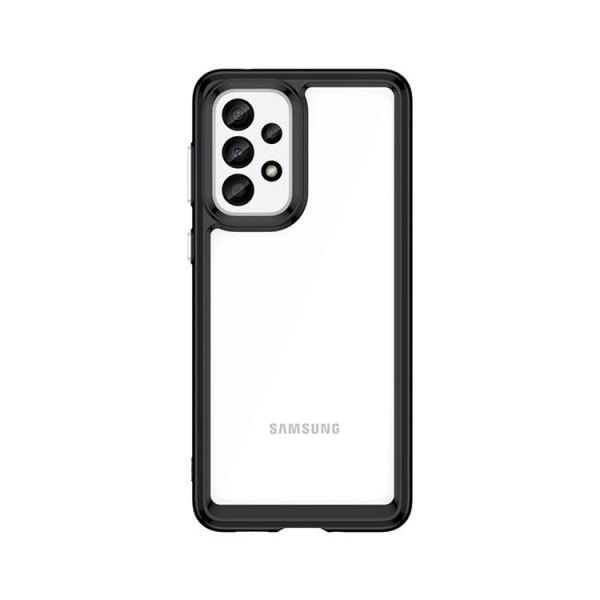 Galaxy A33 5G Cover Outer Space Flexible - Sort