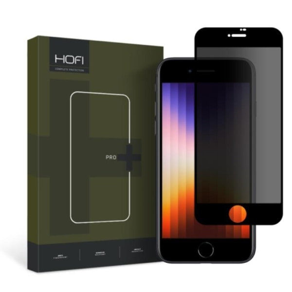 Hofi iPhone 7/8/SE karkaistu lasi näytönsuoja Tietosuoja