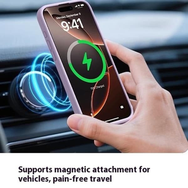 Mobilskal till iPhone Air MagSafe Precise Cutouts - Ljusgrön Grön
