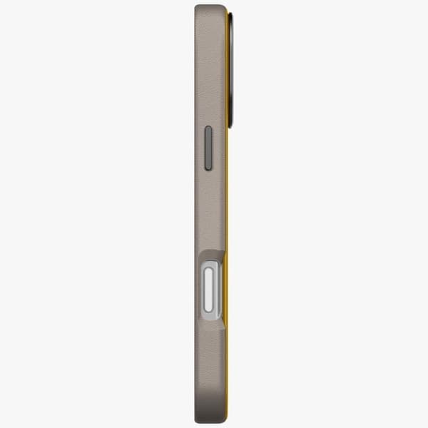 UNIQ Telefontaske til iPhone 17 Pro Max MagSafe Lyden DS - Gul/Grå Gul