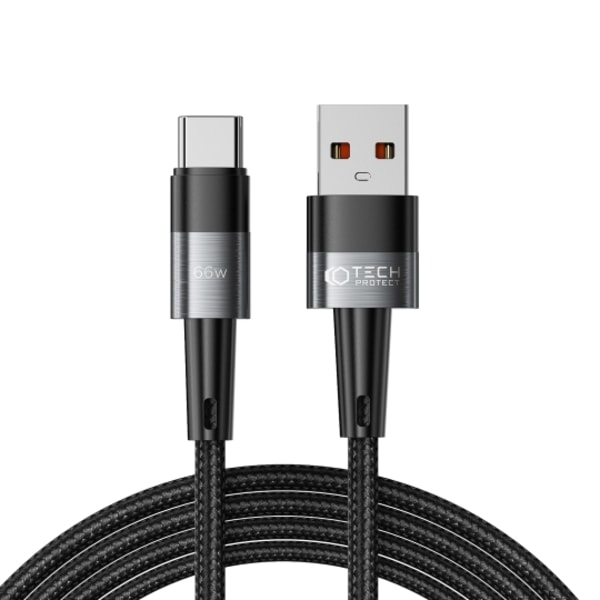 Tech-Protect USB-C till USB-A kabel Ultraboost 2m - Grå Grå