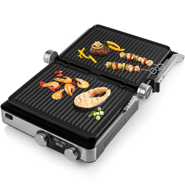 Prinsesse Elektrisk Grill Digital Grill Master Pro 2000w Silver