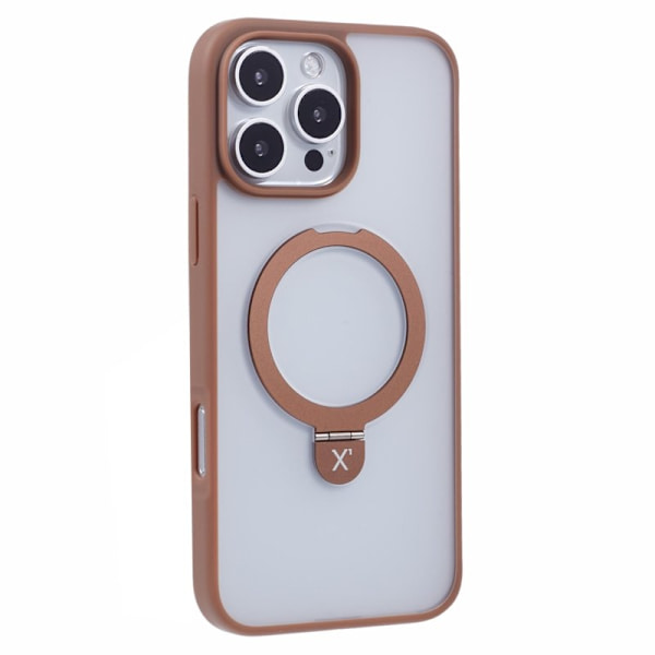 X-LEVEL PITHY STONE II Mobilskal till iPhone 16 Pro Guld