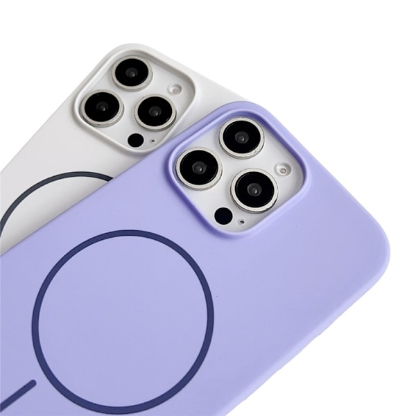 Mobilskal till iPhone 16 Pro Max MagSafe Silikon - Vit Vit